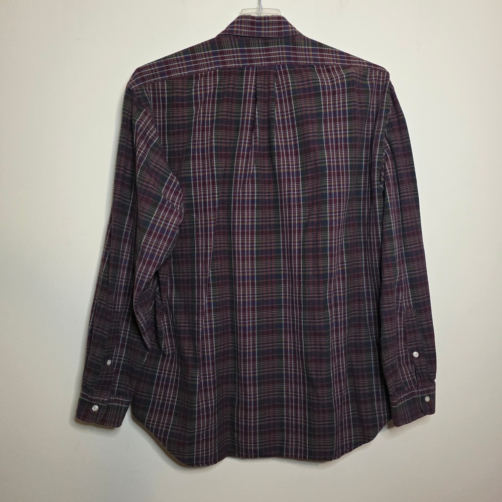Ralph Lauren Mens Large Blake Collection Plaid Button Down Shirt Fall - Picture 5 of 6